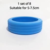 Luggage Wheel Silicone Protective Cover Silent Reduce Wheel Noise Trolley Caster Cover Silent Wheel Protective Cover