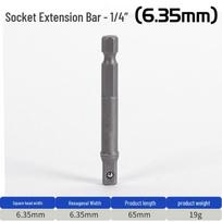Hex Shank to Square Socket Adapter for Electric Wrenches – Color Coded Air Driver Converter