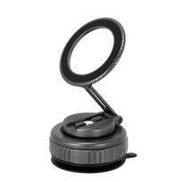Desktop Magnetic Car Phone Holder with Vacuum Suction - Lazy Stand for New Navigation Mount pilka