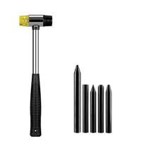Super PDR Paintless Dents Repair Other Vehicle Tool Knock Down Head Tap Rubber Hammer Head Car Dent Removal Kits MPT-HK0005