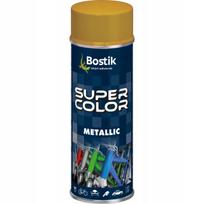Bostik Super Color Metallic Spray Farba Złoty Połysk 400Ml