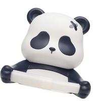 Panda Sieninis Tualetinio Popieriaus Laikiklis, Nereikia Gręžti, Tualetinio Popieriaus Rulonų Laikiklis, Lentyna Vaikų Vonios Kambario Dekoravimui