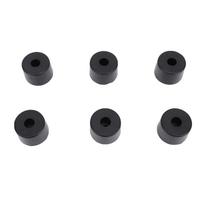 16pcs Speaker Isolation Feet Rubber Pads Anti Vibration Feet for Speakers Turntables Subwoofers Amplifiers CD DVD