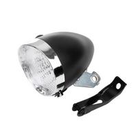 Vintage Bike Headlight Retro 3 LED Front Bicycle Flashlight Classic Lamp for Urban Cycling Safety juoda