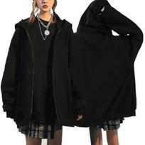 Jujutsu Kaisen Zip Up Hoodies Gojo Satoru Gothic Zippper Jackets Japanese Anime Y2k Sweatshirts Yuji Itadori Harajuku Streetwear 2XL