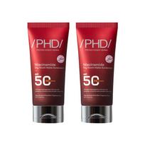 PHD Niacinamide Dry Touch Matte Sunscreen SPF50 PA++++ for Oily & Acne-Prone Skin 40 ml Pack of 2