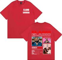 Rapper Eladio Carrion New Album Cover Print Harajuku Short Sleeve T Shirt Hipster Mens Tee Shirt Oversized Casual Tops Fans Gift S