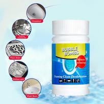 Fast Foaming Cleaner For Toilet Washing Machine Sink  Dredge Agent Toile mėlyna