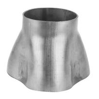 3 into 1 Exhaust Header Collector 1.75in Inlet 2.38in Outlet Universal for Car Modification