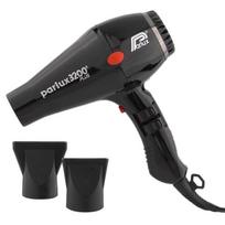 Hair dryer - PARLUX 3200 Plus - 1900W - Airflow 71m3/h - 4 temperatures - 2 speeds - Black juoda