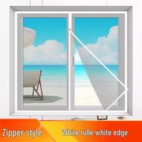 Nano Anti-Mosquito Insect Screen: Invisible Velcro Self-Install Mesh for Home Windows 10x10 cm