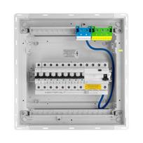 Įleidžiama modulinė skydinė 1x12 apsaugota, paruošta su laidais
