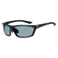 Daiwa Polycarbonate Photochromic Polarized Matte Gray (DAIWA) Sunglasses, Black/Light DN-4216H