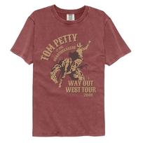 Tom Petty Wow Tour Brick Comfort Colors T-Shirt 3XL