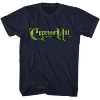Cypress Hill Gradient Logo Navy T-Shirt S