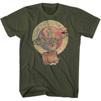 Billy Idol Whiplash Smile Military Green Adult T-Shirt 3XL