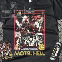 Motel Hell 1980 VHS Tribute Shirt – Farmer Vincent Cult Horror Movie Tee XL