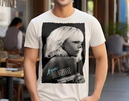 Atomic Blonde V7 Movie Poster Classic Movie Unisex T-Shirt all sizes S-5XL 3XL