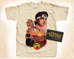Karate kid V1 T-Shirt Vintage Natural color Men's T-Shirt DTG Digital Print SIZES S M L XL 2XL 3XL 4XL 5XL 3XL