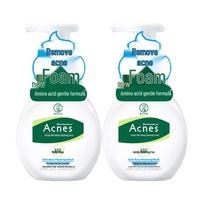 Mentholatum Acnes Refreshing Foaming Wash (Twin Pack)