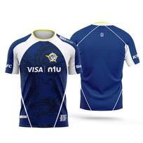 Brand new 2025 Leviatan esports team DEMON1 VALORANT esports team uniform for men and women, summer casual top. 5XL balta