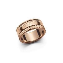 Daniel Wellington Kaleidoscope personality, light luxury, high-end sense, rose gold ring, same style for men and women, couple model DW00400197 mėlyna