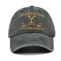 Beisbolo kepuraitė Snapback kepurė YELLOWSTONE Apsauginė nuo saulės kepurė Pavasaris Ruduo Beisbolo kepuraitė Sportas Hip Hop Prigludusi kepurė Kepurės vyrams moterims Adjustable