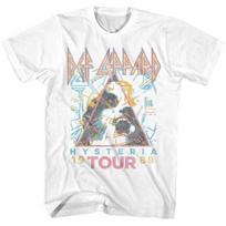 Def Leppard Hysteria Tour 1988 Men's T Shirt Rock Music Band Merch M