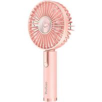 Handheld Fan, USB Fan, Handheld Fan, Shake Head Charging Office Desk Fan Electric Fan Small Portable Mute/White, Green, Pink