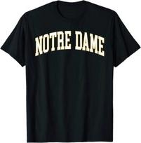 Retro Notre Dame Vintage Landmark France Cathedral Graphic T-Shirt M