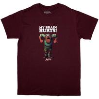 Monty Python Unisex T-Shirt: My Brain Hurts (X-Large) M