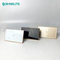 WIFI Smart Home Switch America Type Color Frame 500W 1 Gang Wall Switch Work with Alexa Google Smart Life 72*118mm&US Standard auksas