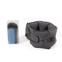 Manual Inflation Inflatable Neck Pillow Ultralight Breathable Travel U-shaped Pillow 360° Support Comfortable pilka