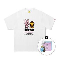 BAPE X STRAYKIDS DWAEKKI BABY MILO T-SHIRT (M) White S