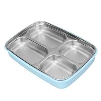 304 Stainless Steel Leakproof Lunch Box 1.2L Bento Lunch Box Cute Insulated Lunch Box  For Office juoda