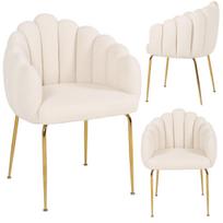 Fogia Minkštas kėdės Elegantiškas Glamūras Avies Boucle Teddy Jumihome