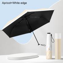 Sun and Rain Both Use Ultra-light Folding Sun Umbrella Carbon Fiber Pocket Pencil Umbrella  Outdoor Style K