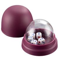 Dice Cup Prevention Cheat Secure Play Dice Shaker Set PP Crafted Perfect for Family Game Night Group Activities violetinė