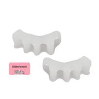 Breathable Silicone Bunion Corrector & Toe Spacer white