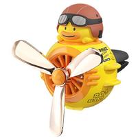 Cartoon Car Air Freshener,Cute Car Diffuser Rotating Propeller Air Outlet Vent Fresheners Ornament Decoration