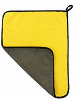 60X30 Ręcznik Do Mycia Żółto Czarny 500Gsm
