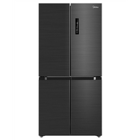 Midea Refrigerator | MDRF632FIE45 | Energy efficiency class E | Free standing | Side by Side | Height 177.5 cm | No Frost system | Fridge net capacity 305 L | Freezer net capacity 168 L | Display | 35 dB | Dark Inox|MDRF632FIE45