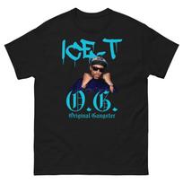 Ice-T Vintažinio Stiliaus Rap Unisex Marškinėliai | 90-ųjų Hip Hop Grafinis Marškinėlis | Originalus Gangsteris Streetwear Dovana Muzikos Gerbėjams S