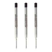 Mitsubishi Pencil Jetstream Refill Black 1 refill x 3 packs friction Jetstream ink MITSUBISHI PENCIL SXR-600-07-24 0.7mm Ultra-low gray