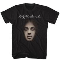 Billy Joel Piano Man Album Cover Black T-Shirt 2XL