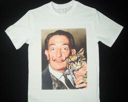 Salvador Dali ocelot White T-Shirt sizes available S-3XL S