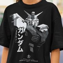 Unisex, Gundam Shirt, 90s Anime Shirt, Vintage Shirt, Robot Anime Lovers Tee, Anime T-shirt, Japanese Manga Tshirt, Retro Gundam Anime Shirt S