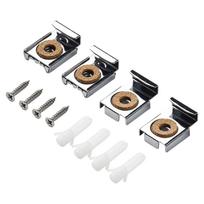 Bathroom Glass clamp Glass Wall Mounting Fixing Kit