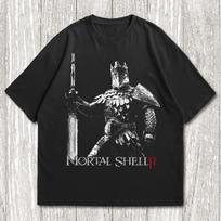 Mortal Shell 2 Shirt, Dark Fantasy Graphic Tee, Armored Knight T-Shirt, Soulslike Gamer Gift, Action RPG Apparel, Grimdark Gaming Clothing 4XL