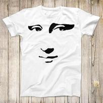 Mona Lisa Silhouette Painting Tee Cool Leonardo da Vinci Design Artwork Best Fashion Gift Men Women Top T-Shirt 2781 M